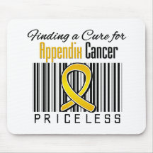 Finding a Cure For Appendix Cancer PRICELESS Mouse Pad