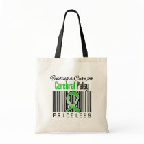 Finding a Cure For Cerebral Palsy PRICELESS Canvas Bags