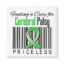 Finding a Cure For Cerebral Palsy PRICELESS Magnet