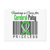 Finding a Cure For Cerebral Palsy PRICELESS Post Card