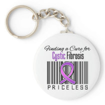 Finding a Cure For Cystic Fibrosis PRICELESS Key Chains