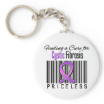 Finding a Cure For Cystic Fibrosis PRICELESS keychains