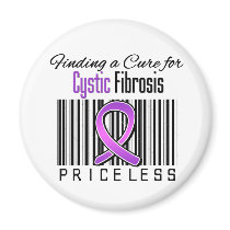 Finding a Cure For Cystic Fibrosis PRICELESS Refrigerator Magnet