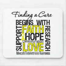 Finding a Cure For Endometriosis Mouse Pad