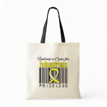 Finding a Cure For Endometriosis PRICELESS Tote Bags