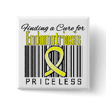 Finding a Cure For Endometriosis PRICELESS Pin