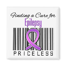 Finding a Cure For Epilepsy PRICELESS Magnet