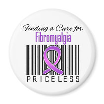 Finding a Cure For Fibromyalgia PRICELESS Magnets