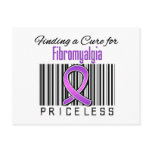 Finding a Cure For Fibromyalgia PRICELESS postcards