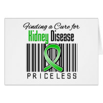 Finding a Cure For Kidney Disease PRICELESS Cards