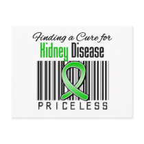 Finding a Cure For Kidney Disease PRICELESS Post Cards