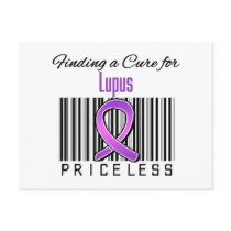 Finding a Cure For Lupus PRICELESS Postcard