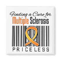 Finding a Cure For Multiple Sclerosis PRICELESS Refrigerator Magnet