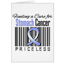 Finding a Cure For Stomach Cancer PRICELESS Cards