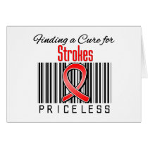 Finding a Cure For Strokes PRICELESS Card