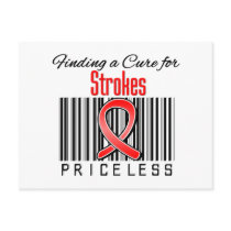 Finding a Cure For Strokes PRICELESS Postcards
