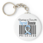 Finding a Cure For Thryoid Disease PRICELESS keychains