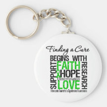 Finding a Cure For Tourette's Syndrome Keychain