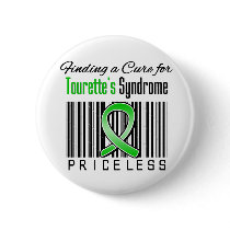 Finding a Cure For Tourettes Syndrome PRICELESS Pinback Buttons