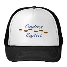 Finding Bigfoot with Footprints Mesh Hat