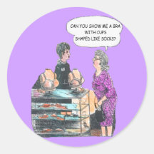 Finding the Right Bra Sticker