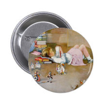 FINDING WONDERLAND PINBACK BUTTON