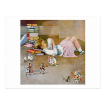 FINDING WONDERLAND POST CARD