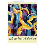 Fine Art Card 'soulmates' - Augustine