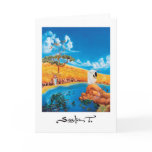 Fine art painting greeting card
