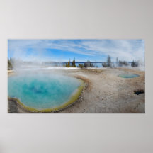 Fine Art Poster Calderas at Yellowstone