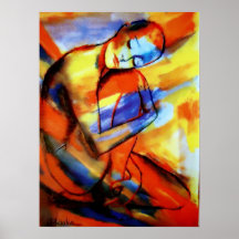 Fine Art  Prints Contemporary Art  "Peaceful Flow"