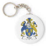 Fines Family Crest keychains