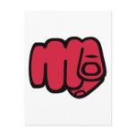 Finger pointing you postcards