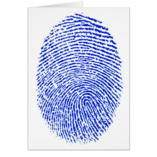 Fingerprint Cards &amp; Invitations | Zazzle.co.uk