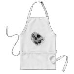 Fingerprint skull aprons