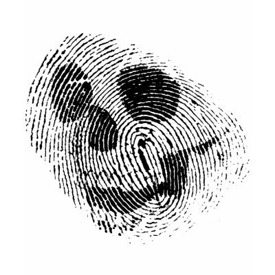 Fingerprint skull t shirt by nassosvakalis