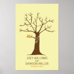 Fingerprint Tree Wedding (Cream)
