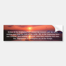 "FINGERPRINTS" BUMPER STICKERS