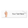 Fingers Crossed ~ Hand Signs & Gestures Bumper Sticker