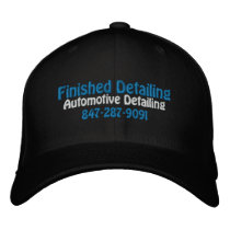 Finished Detailing, Automotive Detailing, 847-2... Embroidered Baseball Cap