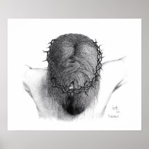 "Finished" - Poster in Pointillism