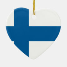 Finland Christmas Ornament