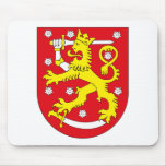 Finland Coat of Arms Mousepad