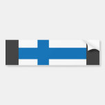 Finland Flag Bumper Sticker