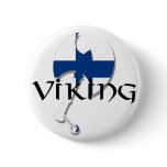 Finland flag Finnish Suomi Viking Axe buttons