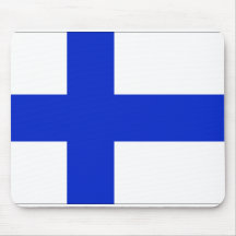 Finland flag mousepad