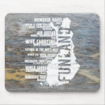 Finland Funland List 4 Mousepad