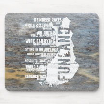 Finland Funland List 4 Mousepad