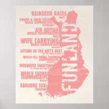 Finland Funland List 5 Colossal Poster/Print