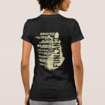 Finland Funland List 6 Back T-shirt